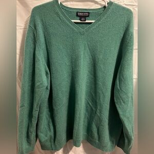 Lands End vintage cashmere, soft green